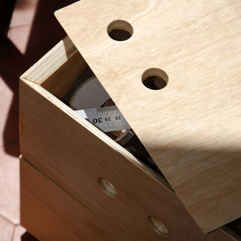 Boîtes en CP Okumé - Conception & Photo #Alix Arto