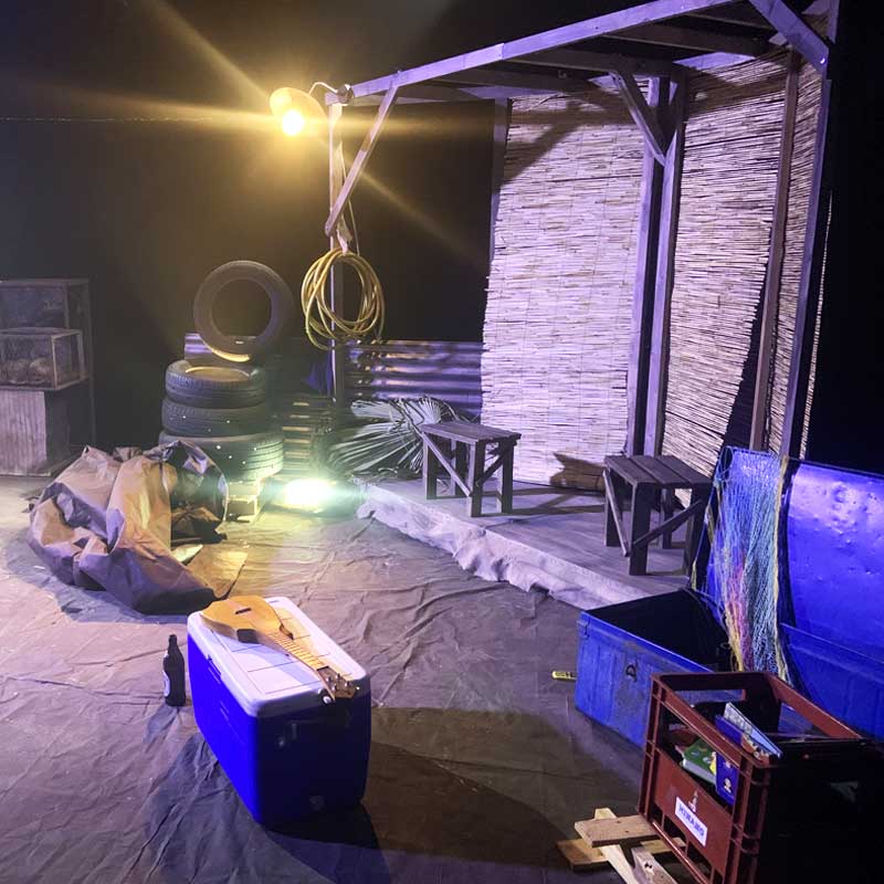 Décor pour une pièce de théâtre - #KESHI