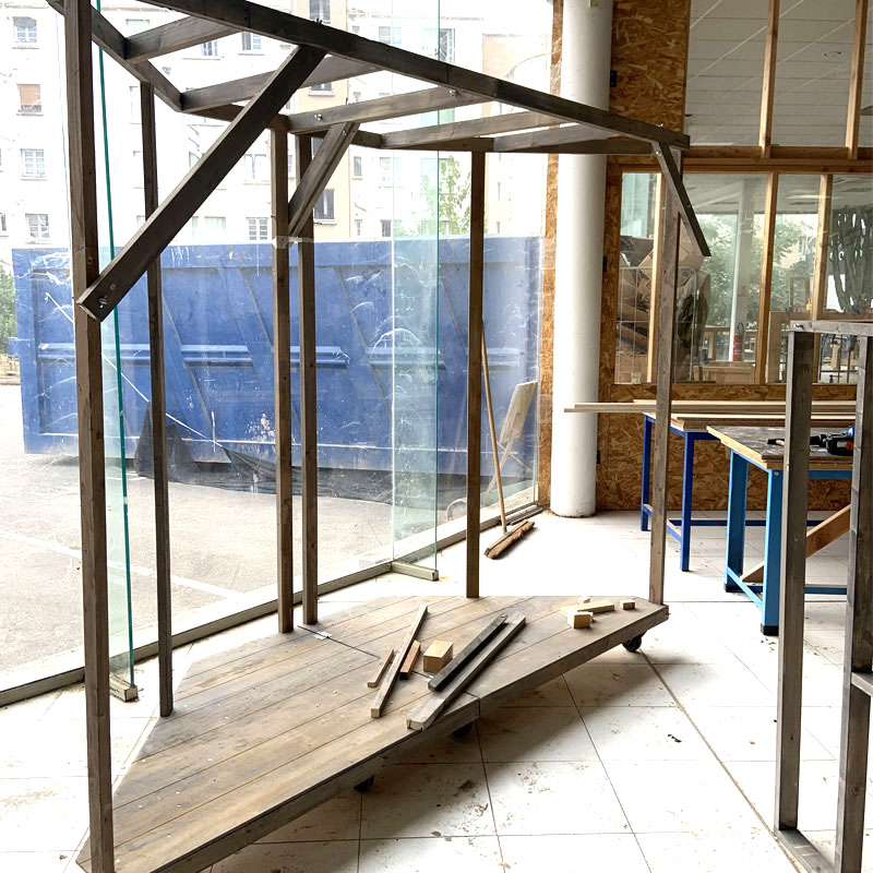 Décor pour une pièce de théâtre - #KESHI